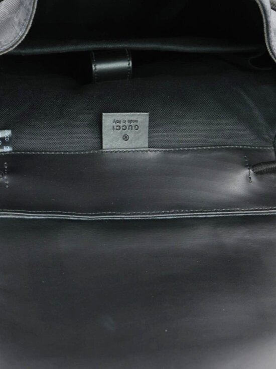 Gucci  GG Supreme Canvas Backpack Black 495563 main image 4